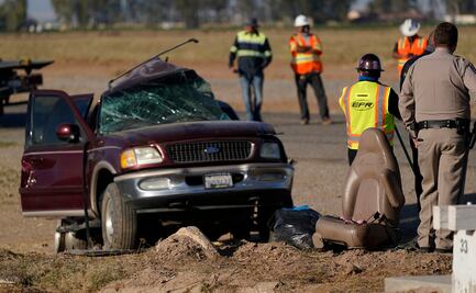 Mexicano es acusado de traficar a 13 migrantes que murieron en accidente en California