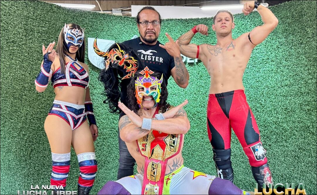 Este fin de semana Cuemanco vibrará con la emoción de la lucha libre y la función organizaca entre 'Super X' e INDEPORTE. FOTO: Especial