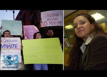 Despedidos de Notimex piden a AMLO renuncia de Sanjuana Martínez