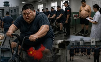 ¿Cárceles para obesos en China?; así funcionan los centros con ejercicio extremo y pesaje diario