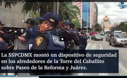 Granaderos resguardan Juárez ante marcha de la CNTE