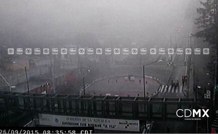 Hay neblina en la carretera México-Toluca