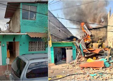 Entre escombros buscan a 2 perritos tras explosión y derrumbe de vivienda en Iztapalapa