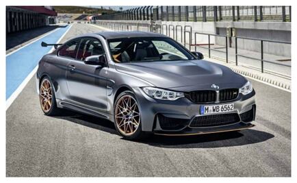 Los integrantes del stand BMW