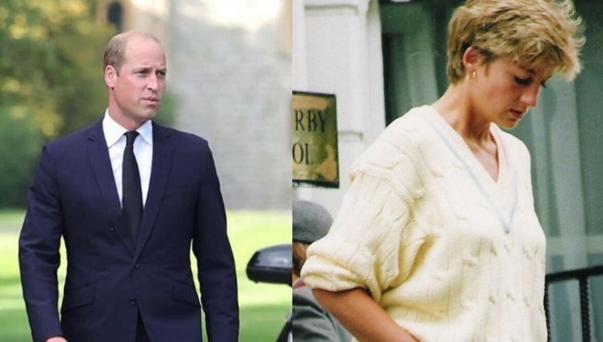 El cruel gesto que tuvo el príncipe William con Lady Di que le pesa hasta hoy. Fuente: Instagram @princewilliambr y @lady.diana._
