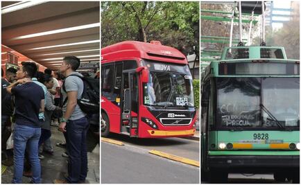 Éstos son los horarios del Metro, Metrobús y Trolebús para Semana Santa