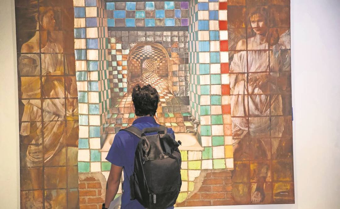 Un Cauduro es un Cauduro (es un Cauduro) es el título de la exposición que da cuenta del artista como pintor y como hombre, pues sus obras, asegura, son reflejo de su vida. Foto: Germán Espinoza/EL UNIVERSAL