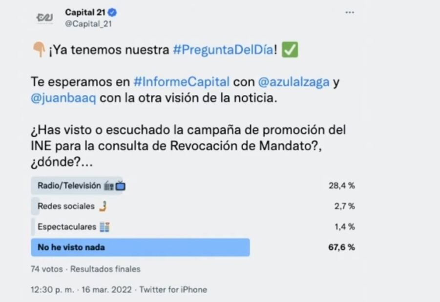 La mañanera de AMLO, 18 de marzo, minuto a minuto