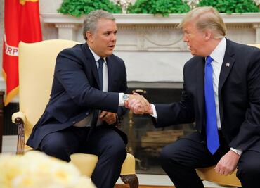 Trump critica a Iván Duque y acusa a Colombia de enviar criminales a EU