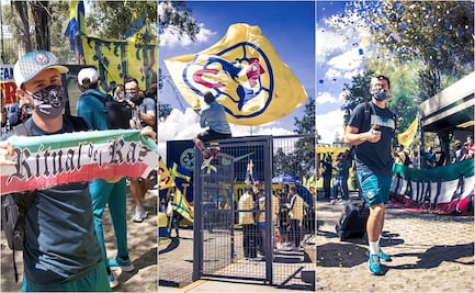 Afición despide al América con gran fiesta en Coapa