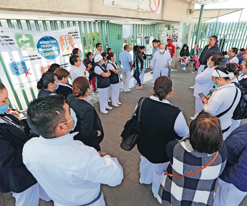 Desde que inició la pandemia, trabajadores de la salud denuncian que no hay material para atender a los enfermos con Covid-19. Foto: ARCHIVO EL UNIVERSAL