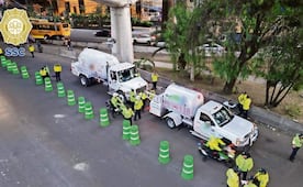 SSC multa a nueve pipas en Periférico