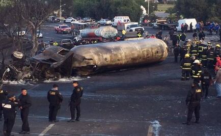 Fallece joven tras explosión de pipa