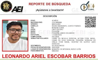 Piden investigar a fuerzas federales y a policías de Apodaca en desaparición forzada de académico colombiano