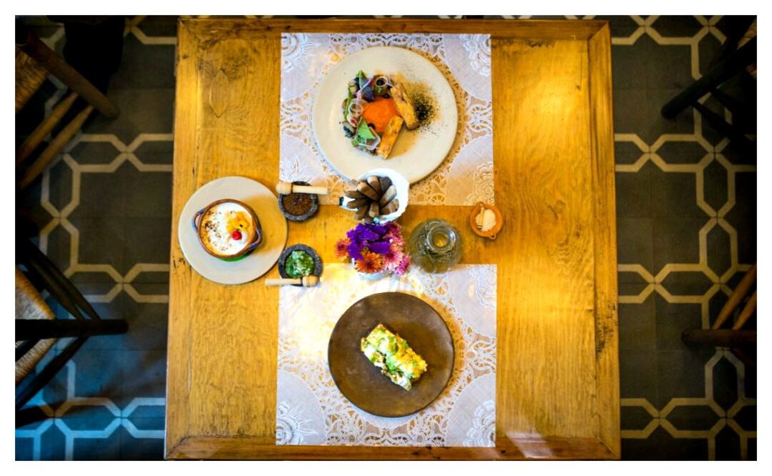 cena romántica para dos en Fonda Fina