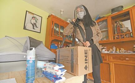 Entusiasma a Blanca ser funcionaria de casilla