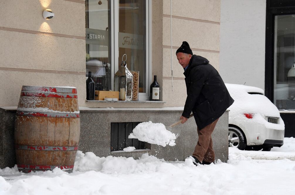 En Alemania, Austria y Hungría, los termómetros marcaron temperaturas de hasta 31 grados centígrados bajo cero (Foto: AP)