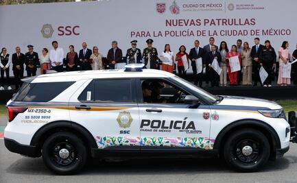 Así son las nuevas patrullas que circularán en CDMX; están equipadas con sistemas de alta tecnología