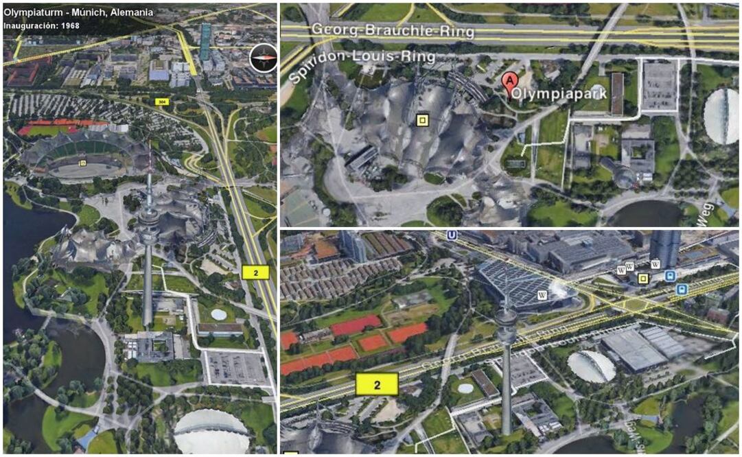 Mapa. Zona del tiroteo en Alemania