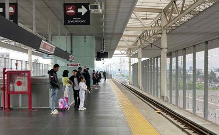 Usuarios del Tren Interurbano "El Insurgente" denuncian hasta media hora de espera en estaciones