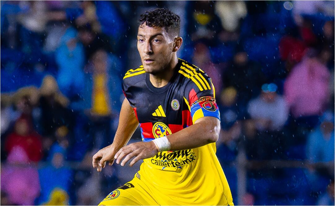 Sebastián Cáceres durante un partido en la Liga MX con el América. FOTO: IMAGO7