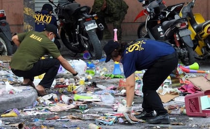 Explosión deja al menos 2 muertos y 21 heridos en Filipinas