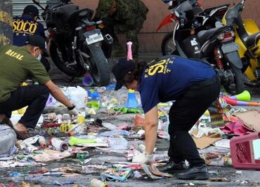 Explosión deja al menos 2 muertos y 21 heridos en Filipinas