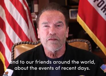 Arnold Schwarzenegger compara el asalto al Capitolio con la Alemania nazi