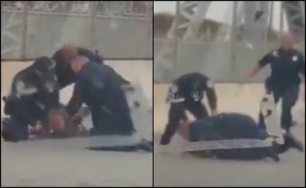 VIDEO: Denuncian exceso de fuerza de oficiales de EU en detención de mujer en Tamaulipas
