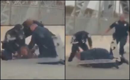 VIDEO: Denuncian exceso de fuerza de oficiales de EU en detención de mujer en Tamaulipas