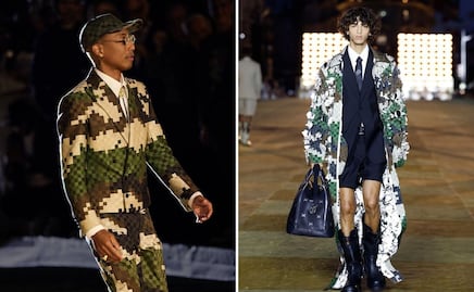El comentado debut de Pharrell Williams en Louis Vuitton