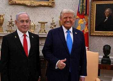 Trump sale en defensa de Netanyahu; rechaza juicio por corrupción
