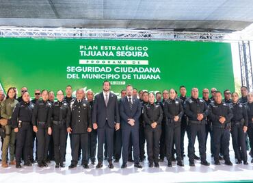 Presidente municipal de Tijuana destaca avances históricos en seguridad; "aquí no nos tiembla la mano", dice