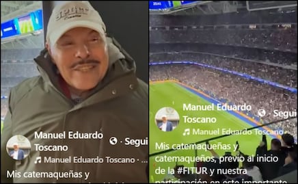 Critican a alcalde de Catemaco por asistir a un partido del Real Madrid durante gira de trabajo en España; tomó posesión del cargo el pasado 1 de enero