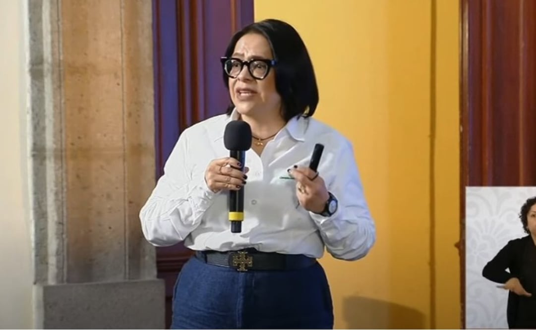 Emilia Esther Calleja Alor, directora general de la Comisión Federal de Electricidad (CFE). Foto: Captura de pantalla