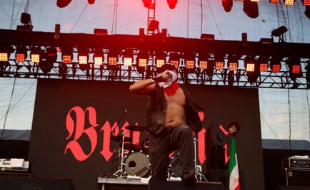 Brujería alza la voz contra Trump en el Vive Latino