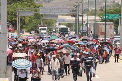 Ahogan protestas a Chilpancingo