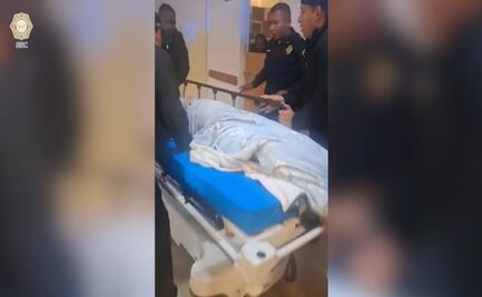 Policías salvan a menor intoxicada en incendio; la llevaron al hospital tras aplicarle RCP