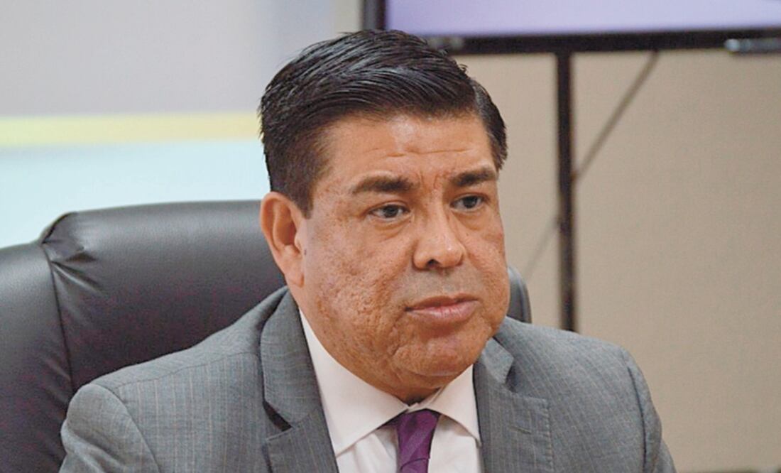 Co nferencia. El vicefiscal, Aarón Edmundo Castro Sánchez, dijo que se ignora el móvil del feminicidio. ESPECIAL