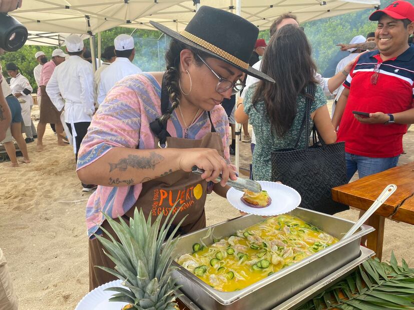 Andrea Sánchez, chef y propietaria de El Tendajón en el centro de Oaxaca.