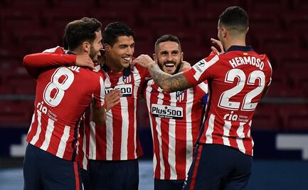 Atlético de Madrid golea al Cadiz con Héctor Herrera en la cancha