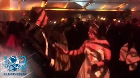 Captan a Yalitza Aparicio bailando cumbia