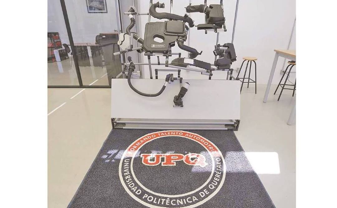 La Universidad Politécnica de Querétaro (UPQ) se convirtió en la Universidad Automotriz, destacó el gobierno local. Foto: ESPECIAL