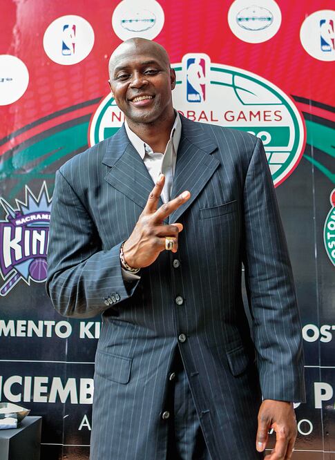 Actualmente Horace Grant se dedica a promocionar el basquetbol (RAMÓN ROMERO. EL UNIVERSAL)