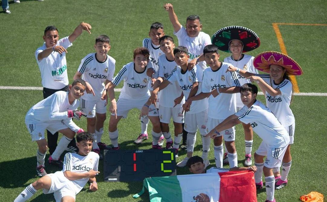 Campeones de Fundación Real Madrid. Foto: Especial