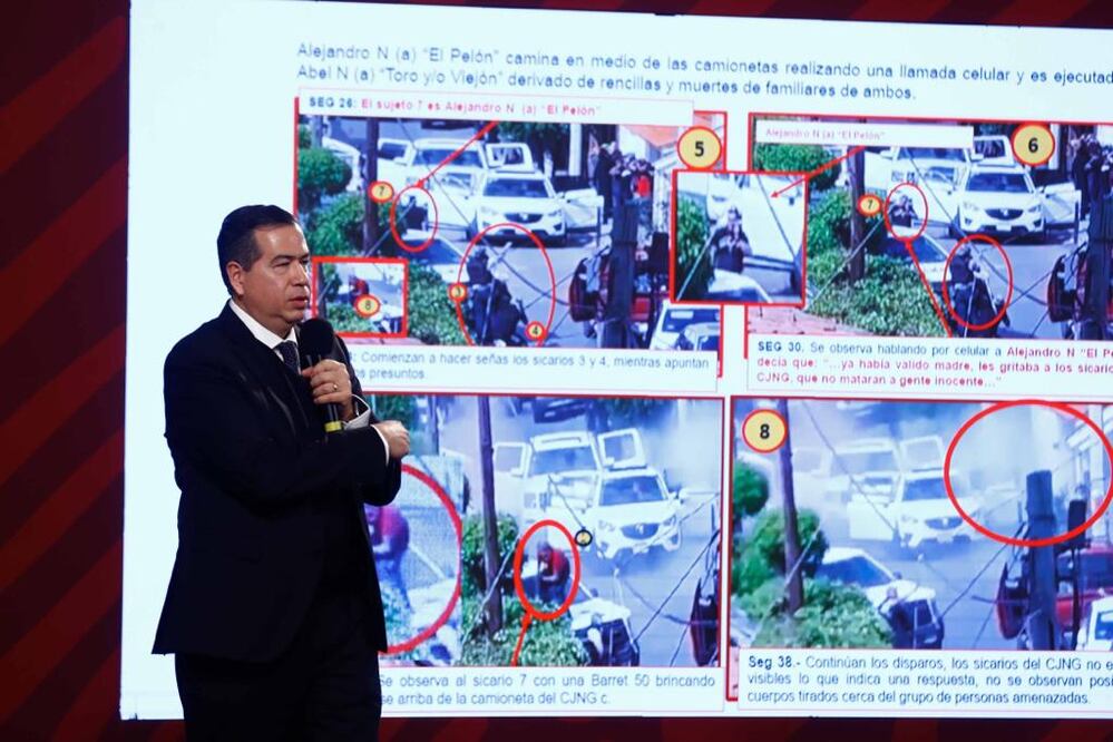 Ricardo Mejía Berdeja, aseguró que no hay cuerpos. Foto: Diego Simón Sánchez