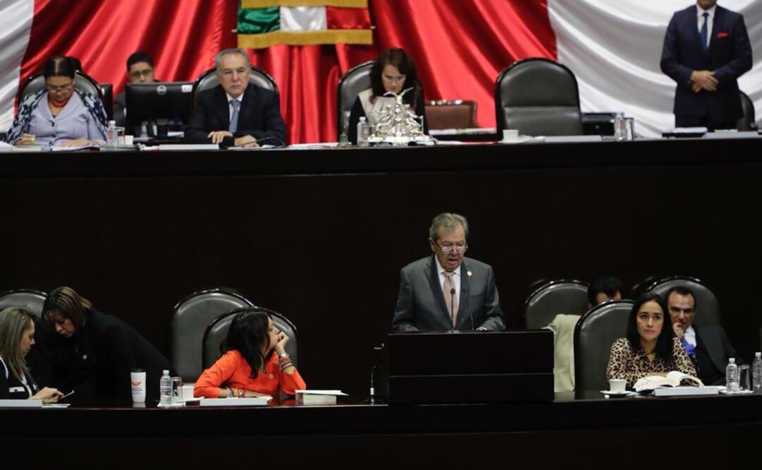 Porfirio Muñoz Ledo presentó iniciativa para nuevo marco normativo del Congreso de la Unión. Foto: Iván Stephens/El Universal