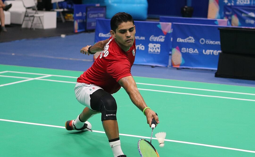 Ramón Garrido conquistó el podio en la competición de bádminton - Foto: CONADE