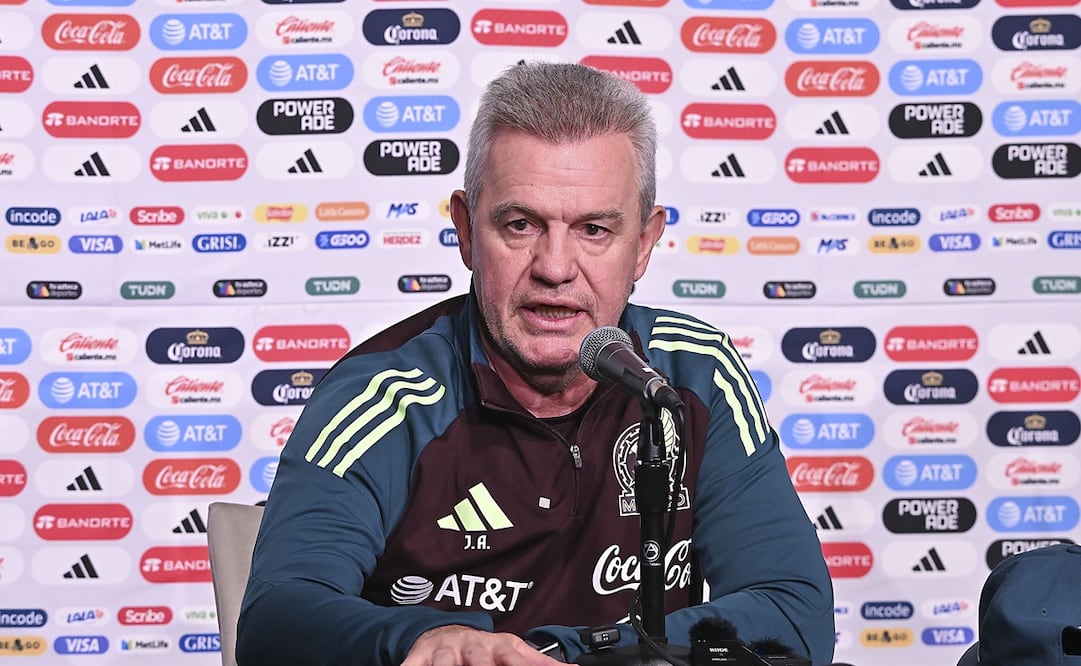 Javier Aguirre, técnico de la Selección Mexicana, no ve una "sobreexplotación" al futbolista - Foto: Imago7