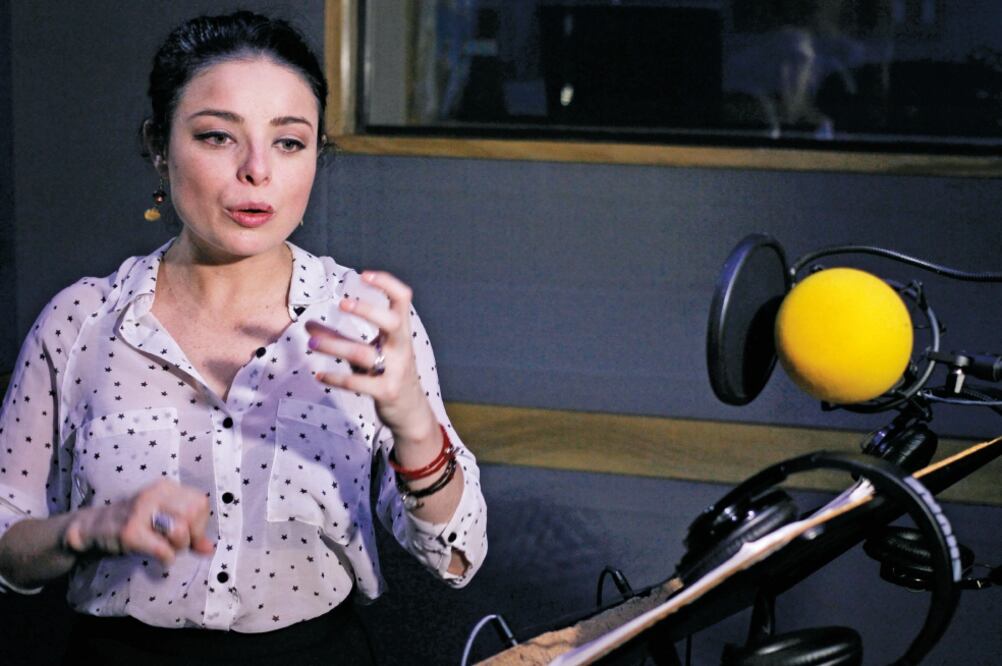 Doblaje. La actriz volverá a prestar su voz a Mavis, la hija de Drácula, quien en esta cinta se convierte en madre al lado de Jonathan, el humano (AGUSTIN SALINAS. EL UNIVERSAL)